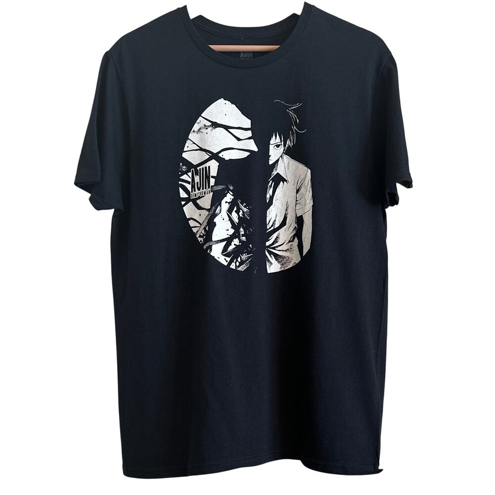 Ajin Demi-Human Anime T-Shirt Lootcrate Exclusive Black Size L NWOT